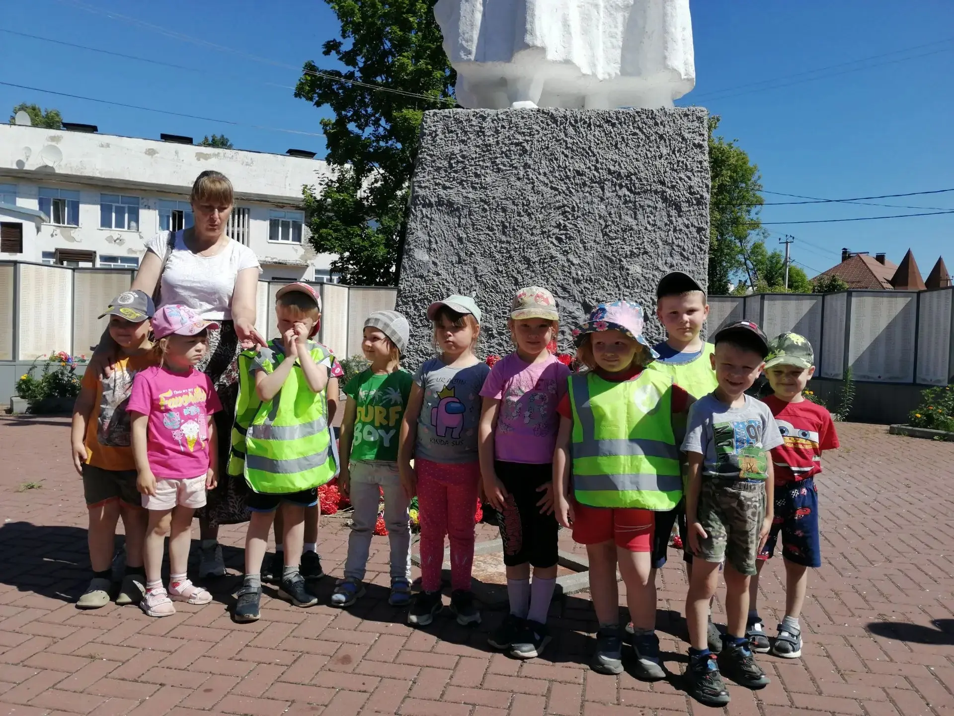 Сегодня в нашем детском саду прошло важное и трогательное мероприятие, посвящённое патриотическому в