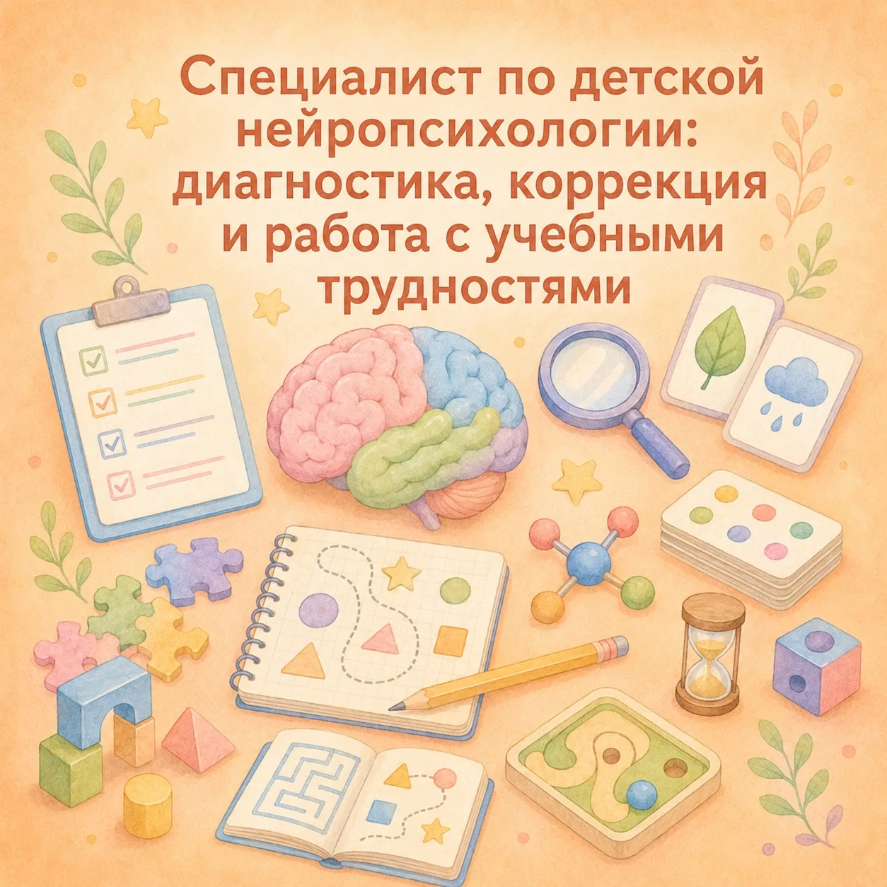 Специалист по детской нейропсихологии: диагностика, коррекция и работа с учебными трудностями 👶

Ро