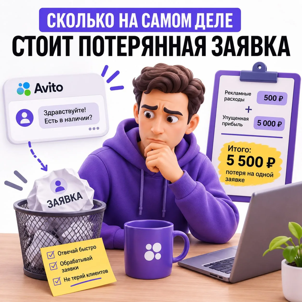 💸 Сколько на самом деле стоит потерянная заявка