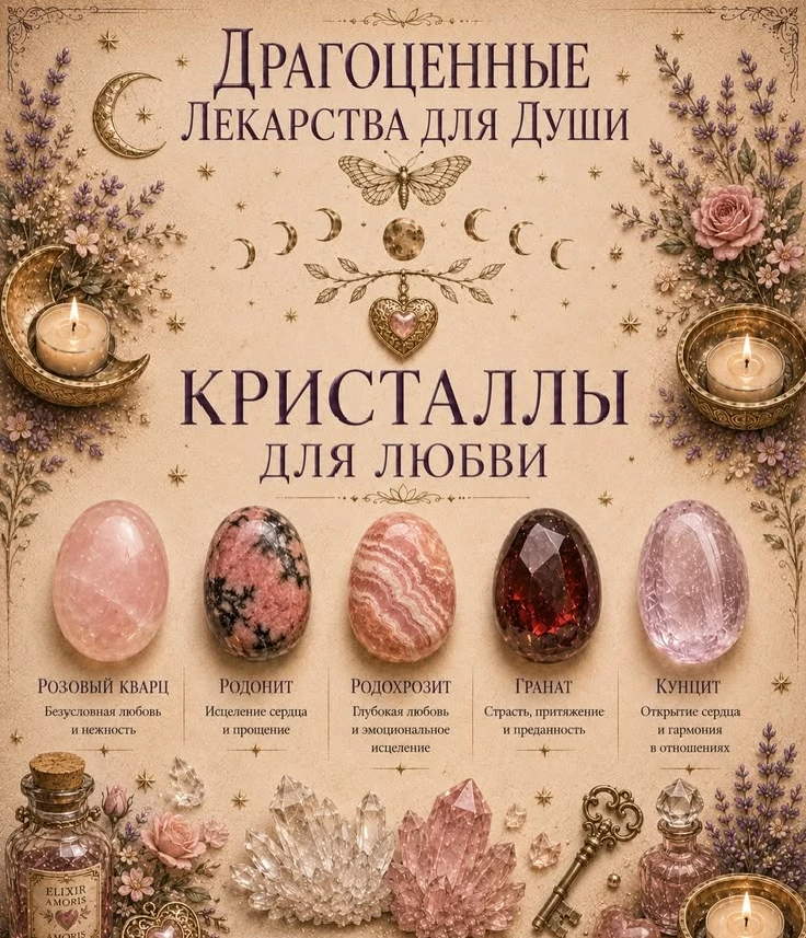 В ближайшие дни получу розовый кварц.
