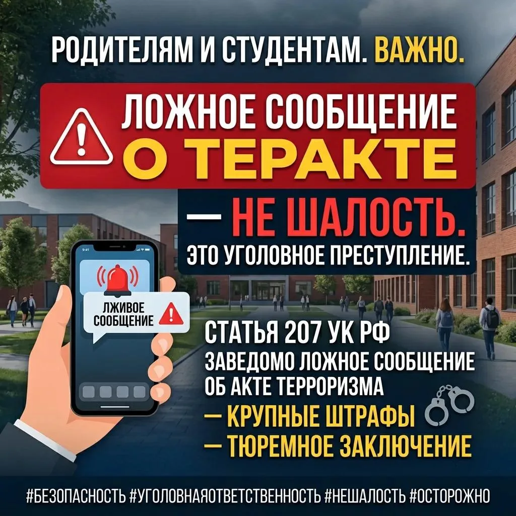 Родителям и студентам. ВАЖНО!