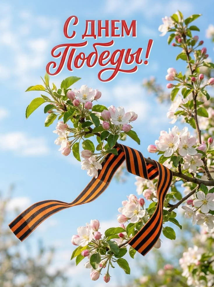 С праздником, с Днём Великой Победы!🇷🇺