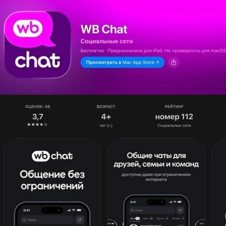 Wildberries выпустил собственный мессенджер — WB Chat