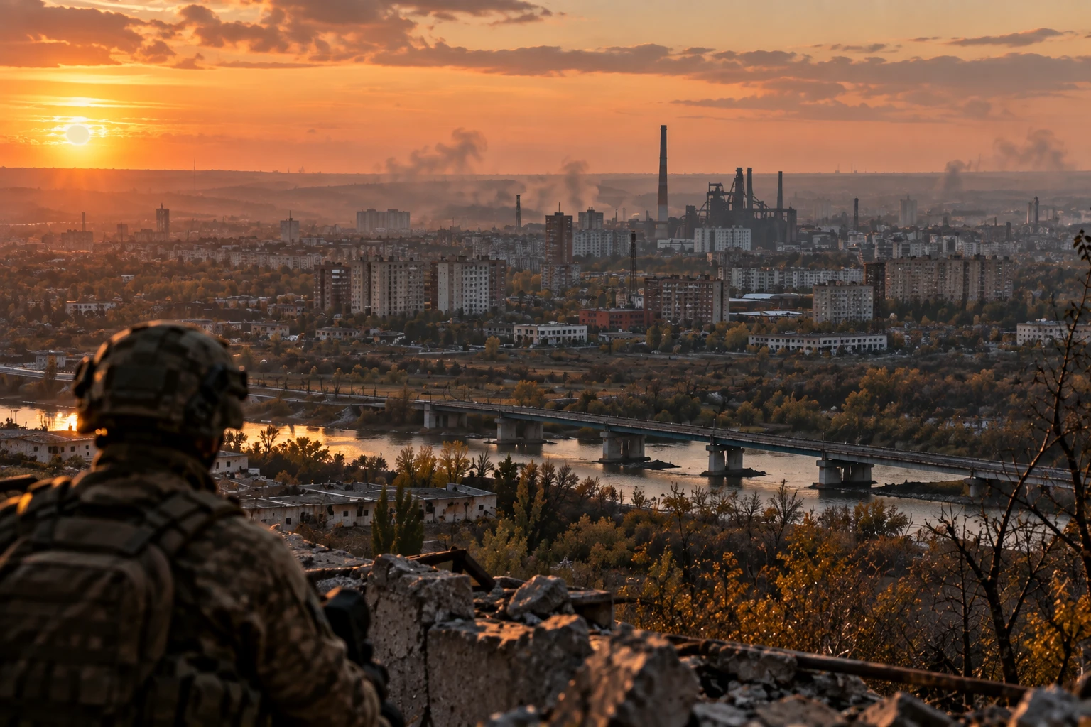 Славянск и Краматорск образуют единую укреплённую агломерацию, которую последовательно ...