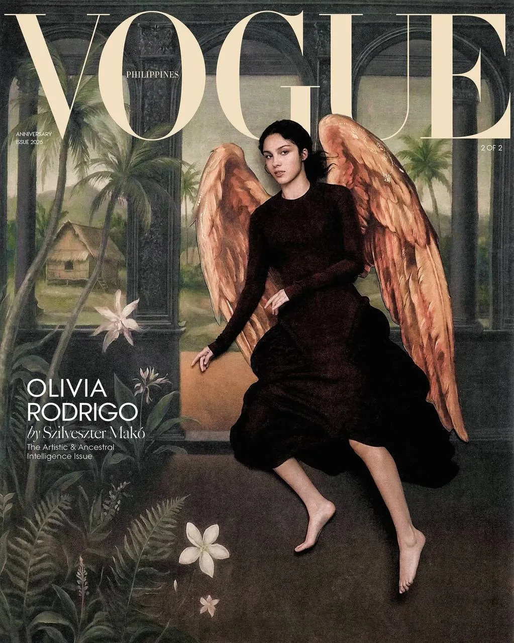 Оливия Родриго на обложке Vogue Philippines — и снова в объективе Сильвестра Мако.