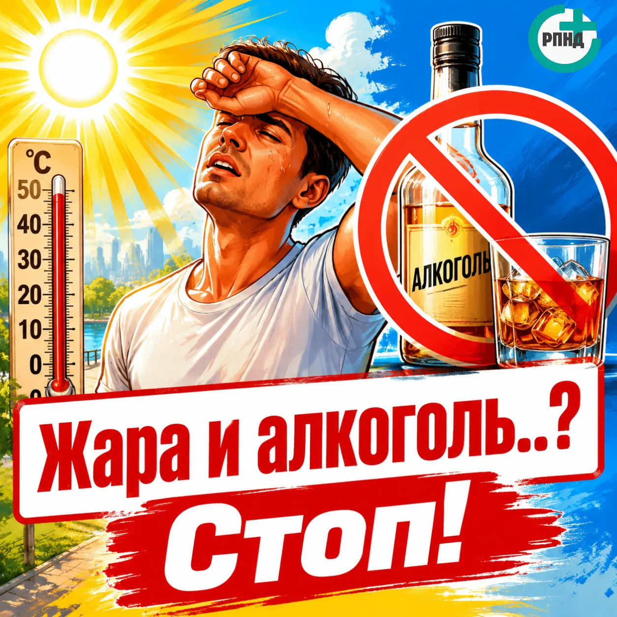 ☀️ Лето, жара, мангал... и алкоголь? Стоп! ❌

Кажется, нет ничего лучше, чем освежиться ледяным пиво