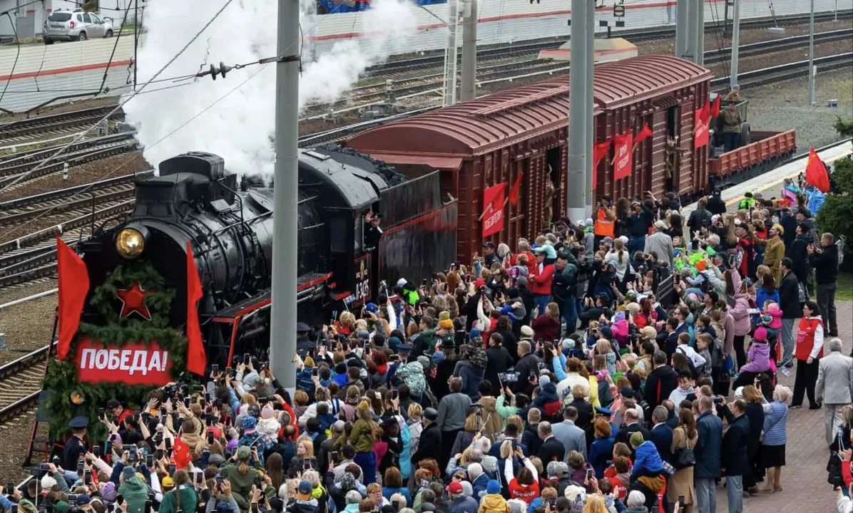 «Паровоз Победы» приедет в Альметьевск 28 апреля 🚂