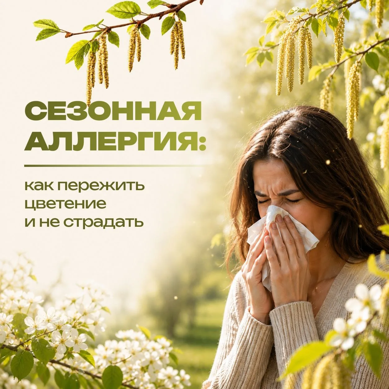 Конец весны, начало лета - активное цветение различных растений. Для аллергиков это нас...