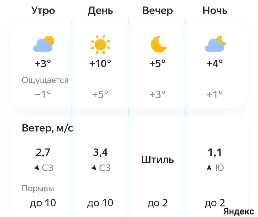 Какая погода ждет тамбовчан 4 октября