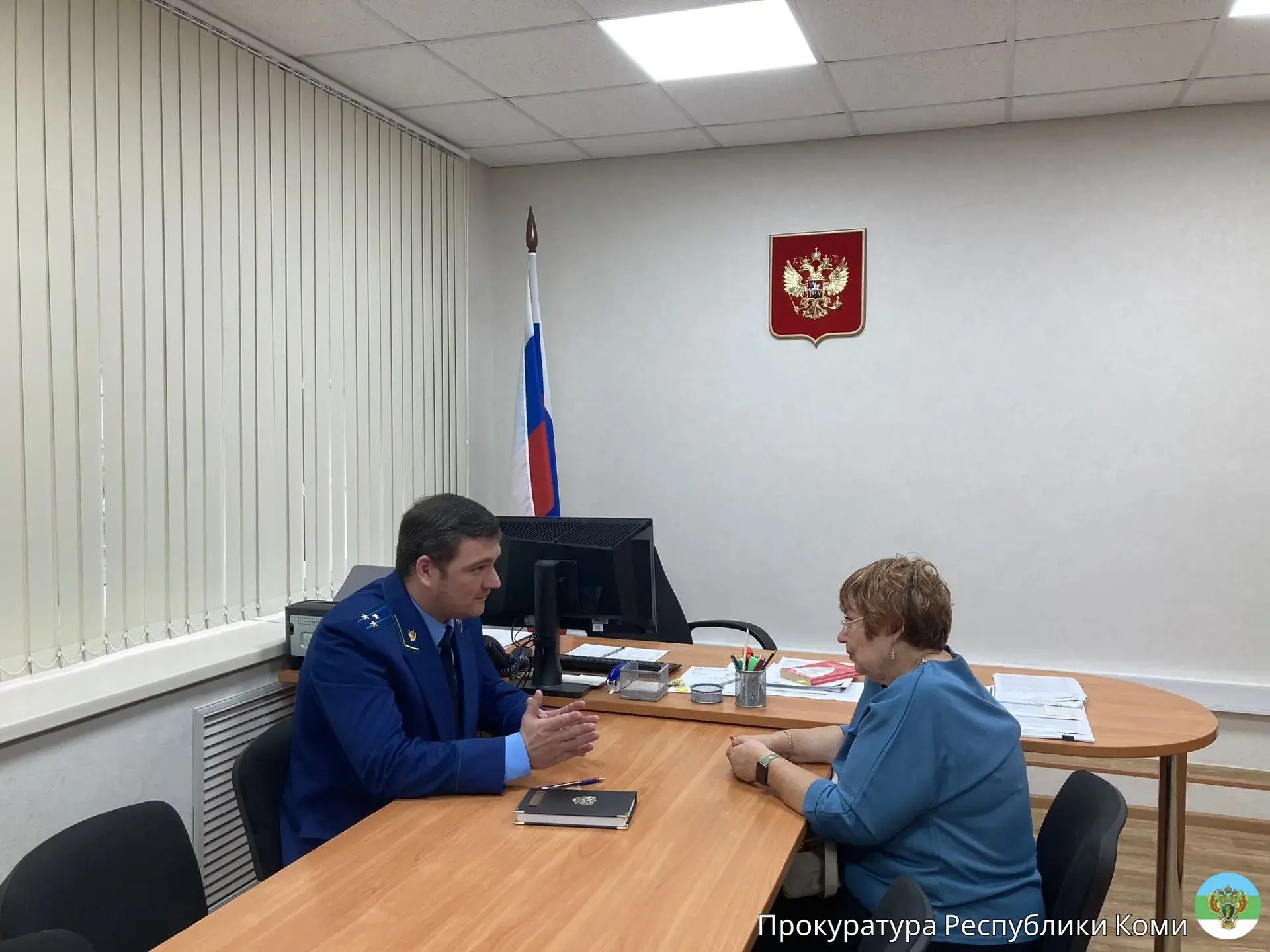 ✅ В преддверии Международного дня пожилых людей прокурор г. Инты Борис Игнатов провел р...
