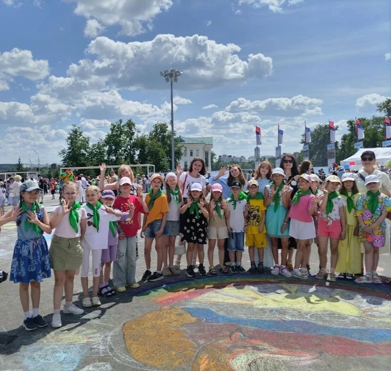 🇷🇺🌼День России и День рождения Саранска в нашем пришкольном лагере: творчество, знание и хорошее 