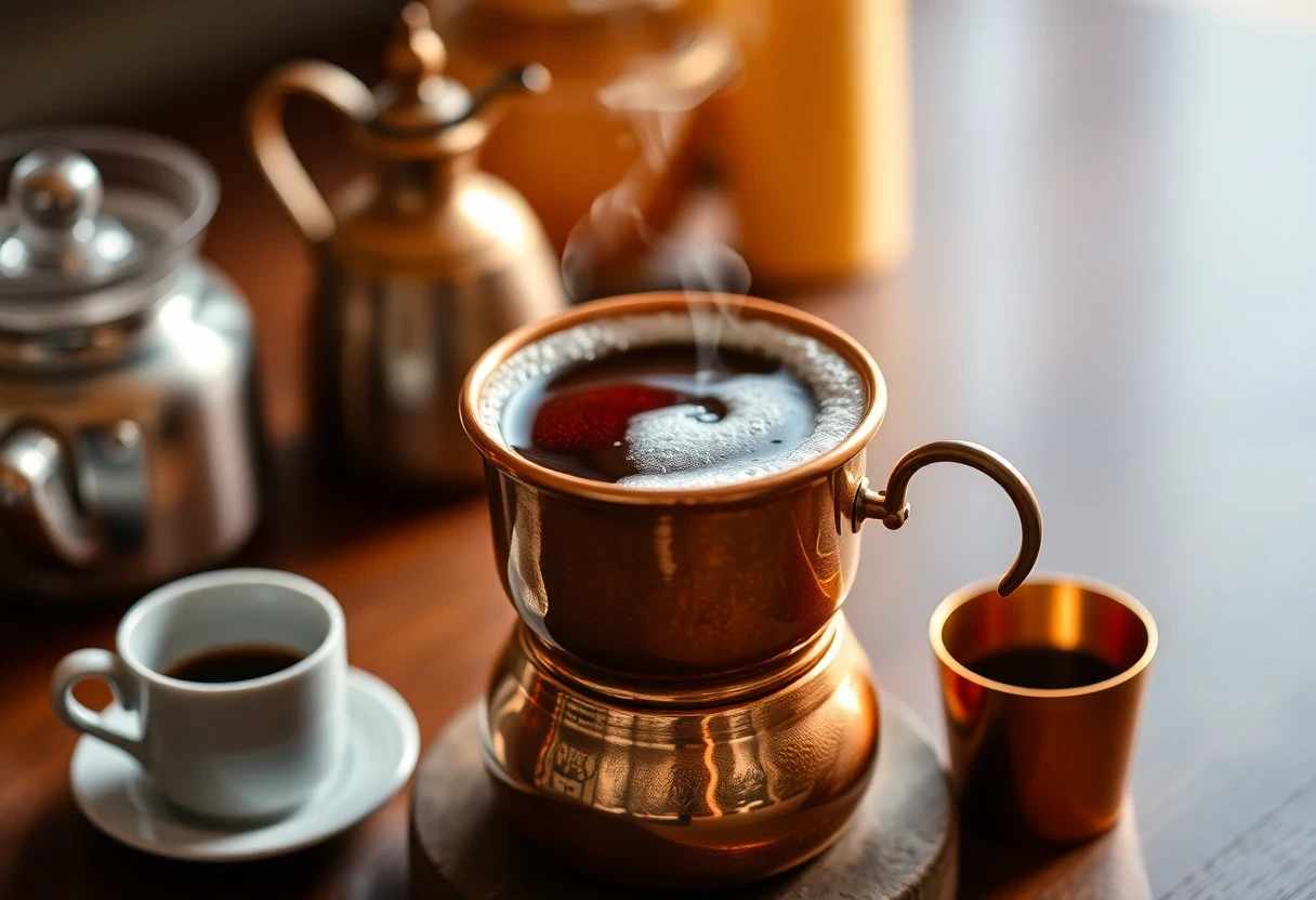 ☕ Кофе в турке: густой и без гущи в чашке

Кофе из турки получается насыщеннее фильтр-кофе, если соб
