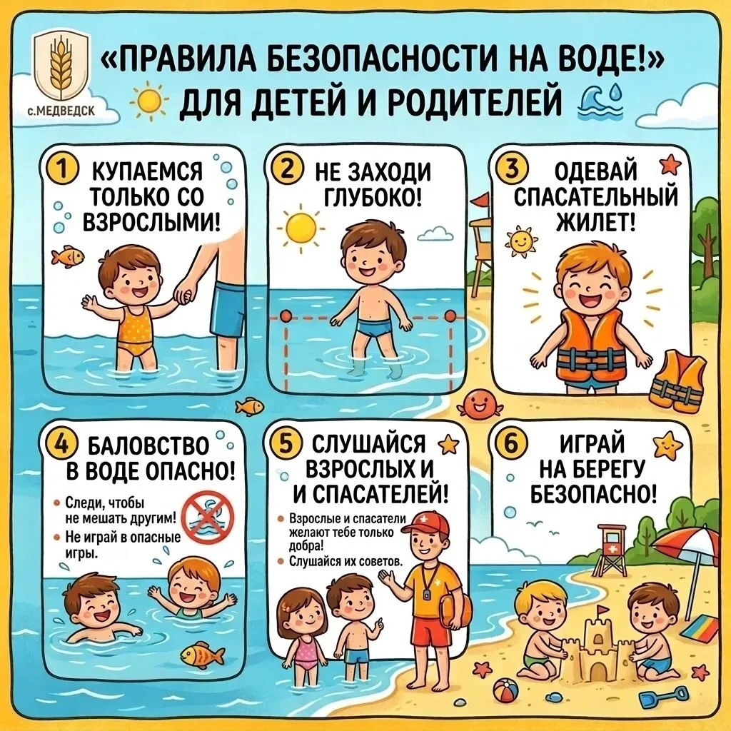 🌞 Лето — время яркого солнца и освежающей воды. Но чтобы отдых у бассейна, речки или моря приносил 