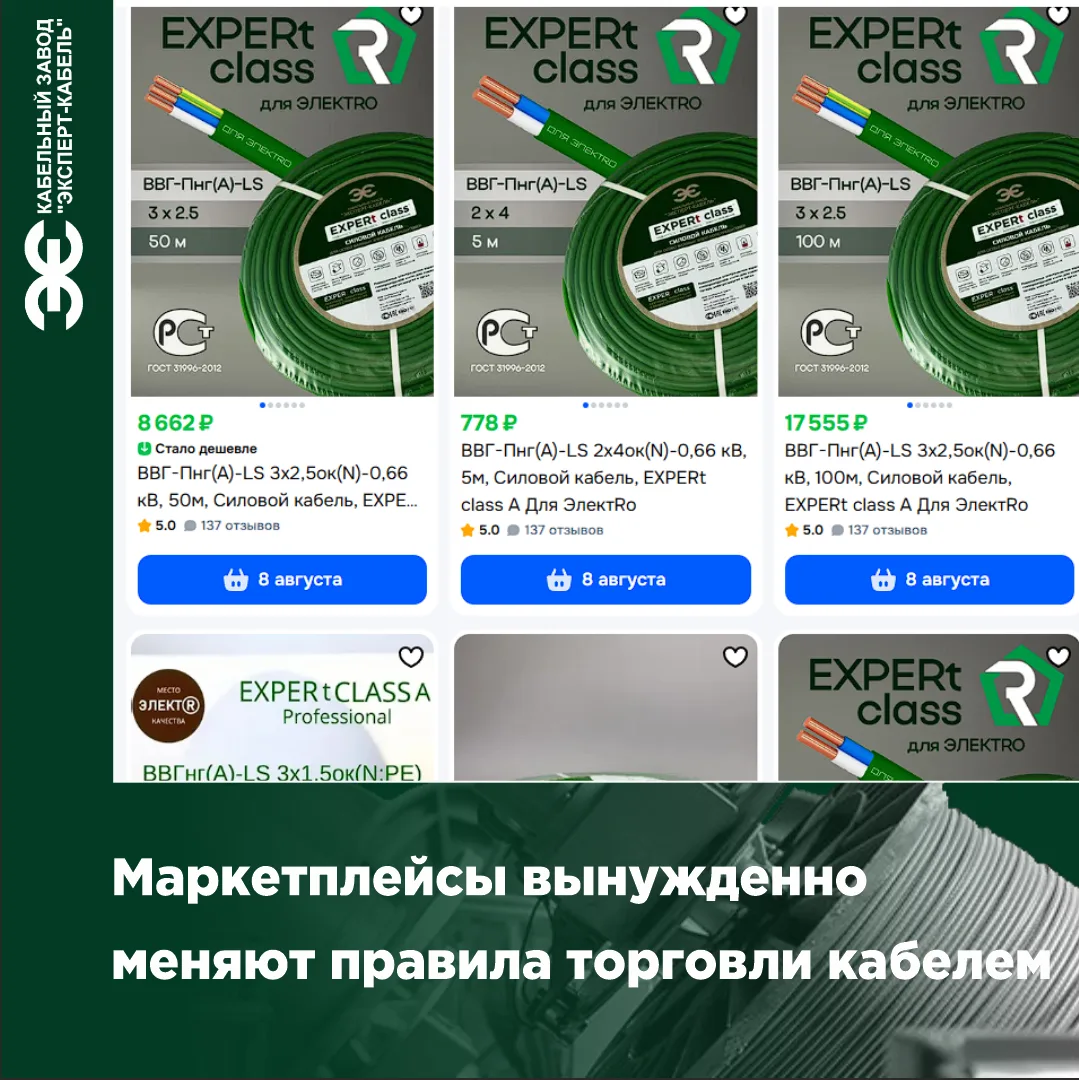 Маркетплейсы меняют правила: игры сани летом, а документы на кабель — сейчас