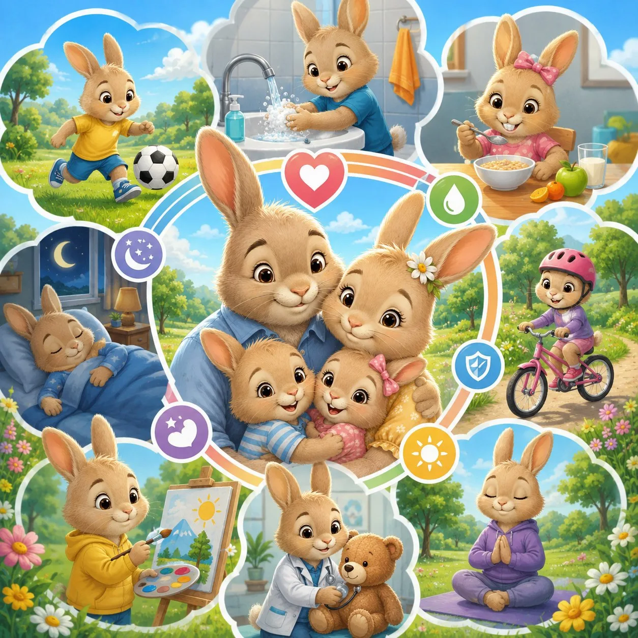 🧸Здоровье, заложенное в детстве, становится фундаментом для полноценной взрослой жизни. Привычки, с