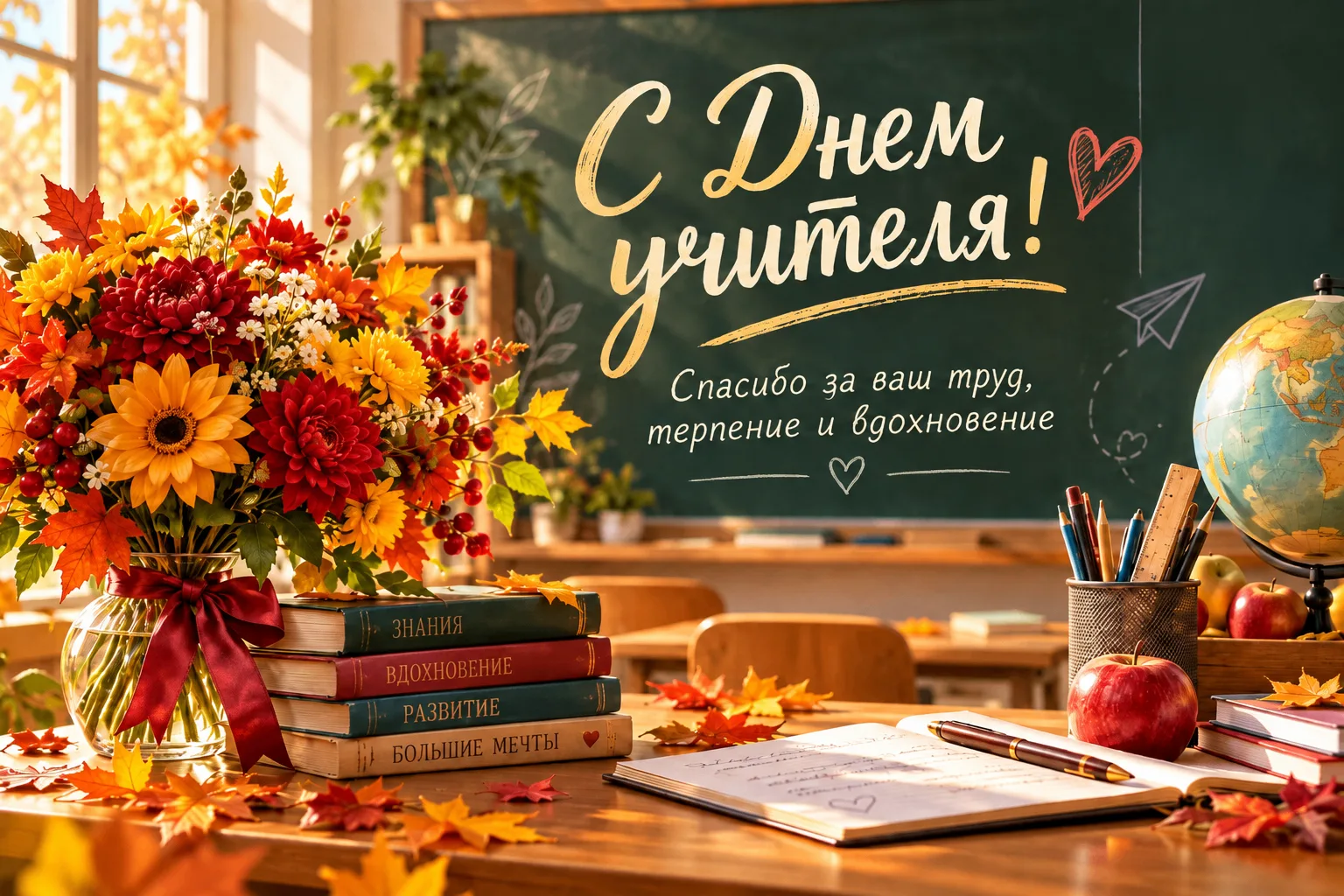 С Днем учителя!