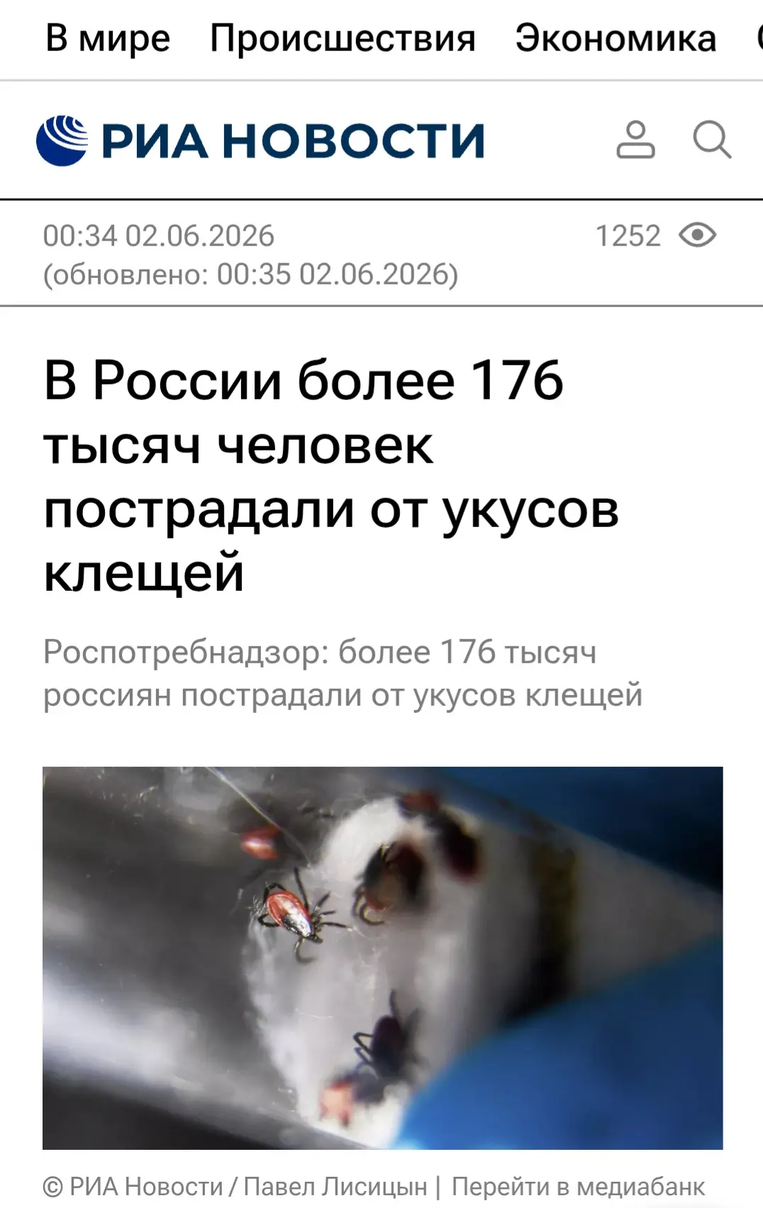 Медиа публикации