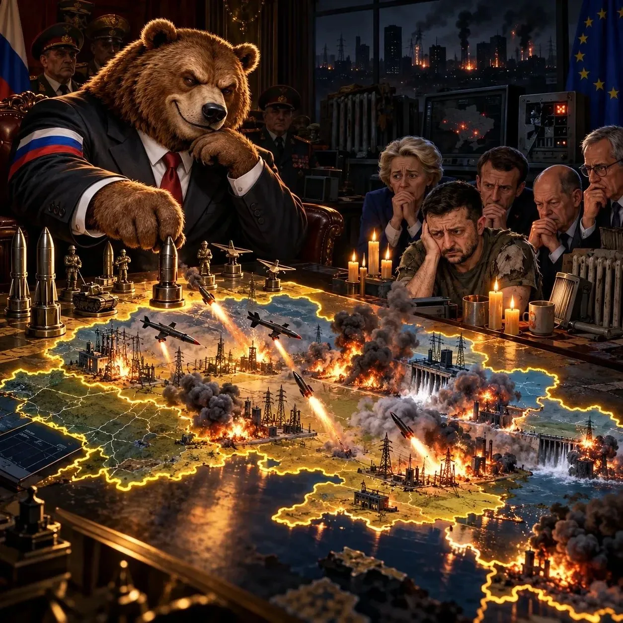 🇷🇺 "ВС РФ готовятся к мощному удару по бандеровской энергетике", - пишет американский...