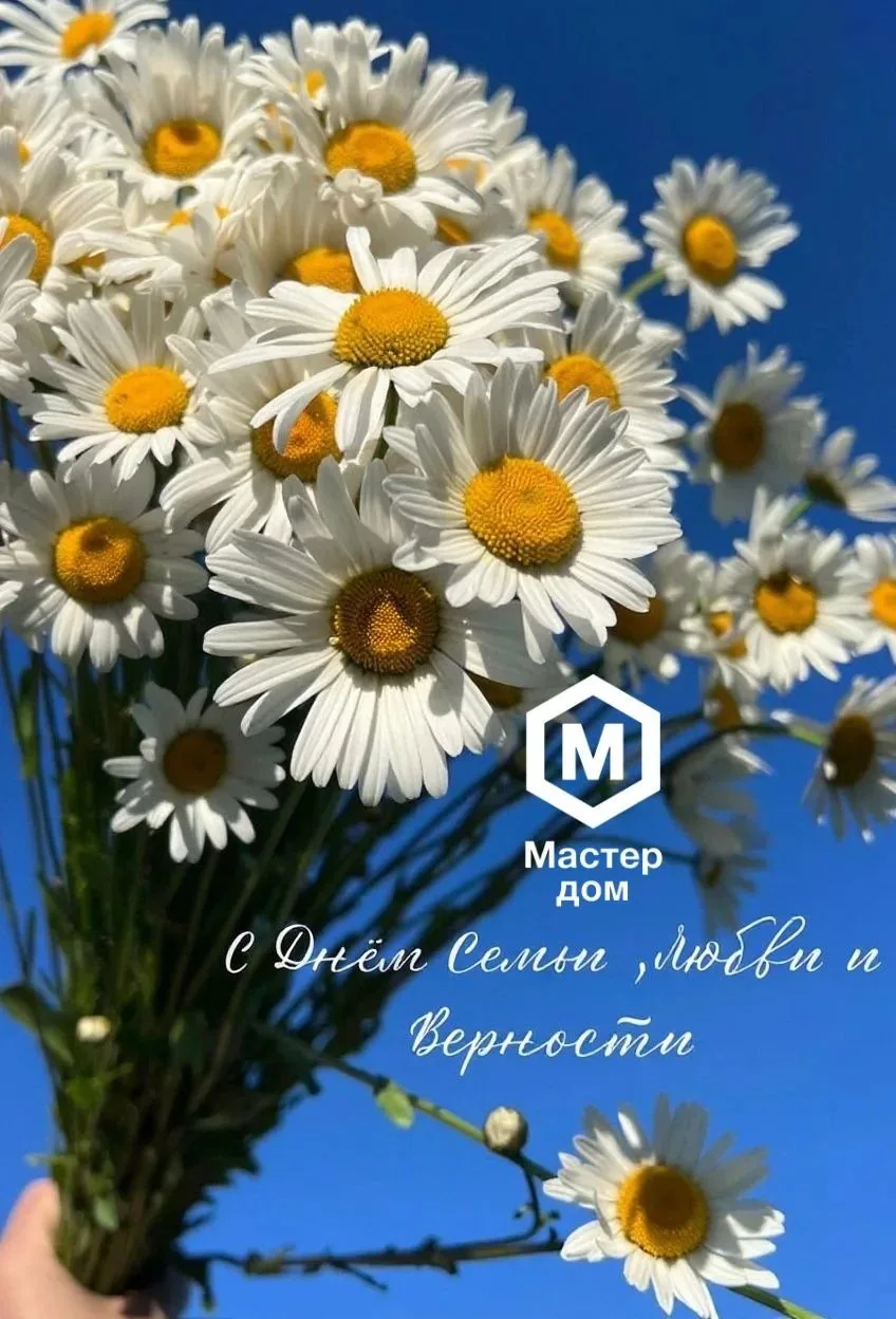Сердечно поздравляем вас с Днём семьи, любви и верности! ☀