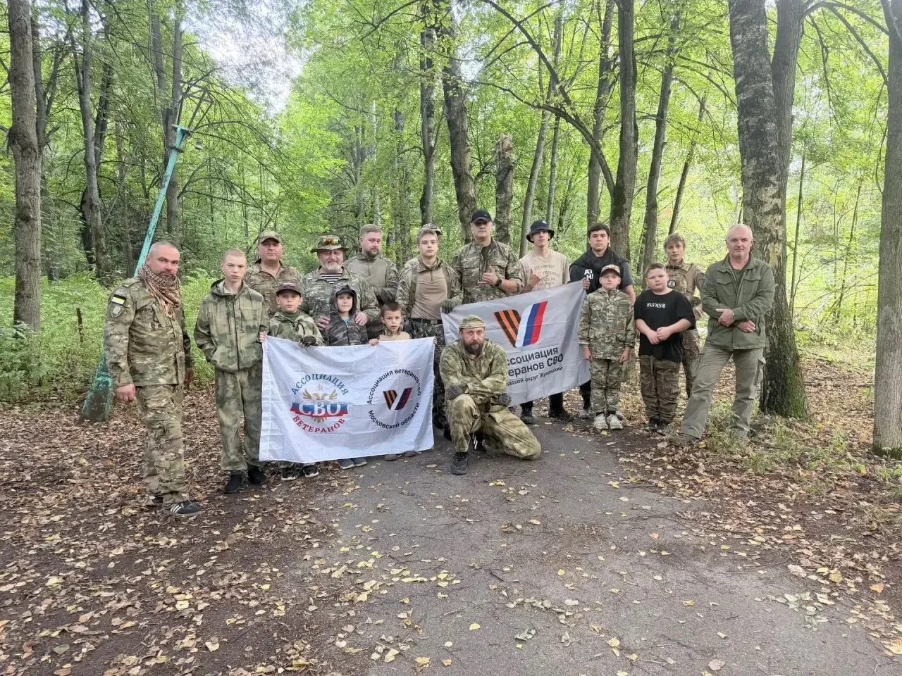 На полигоне в Раменском прошли учения «Бронницкой казачьей молодежной сотни».