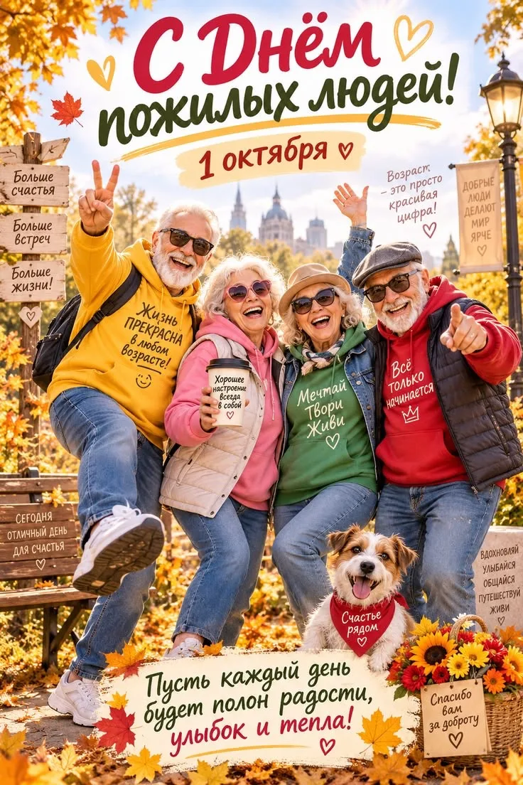 Дорогие наши дедушки и бабушки!