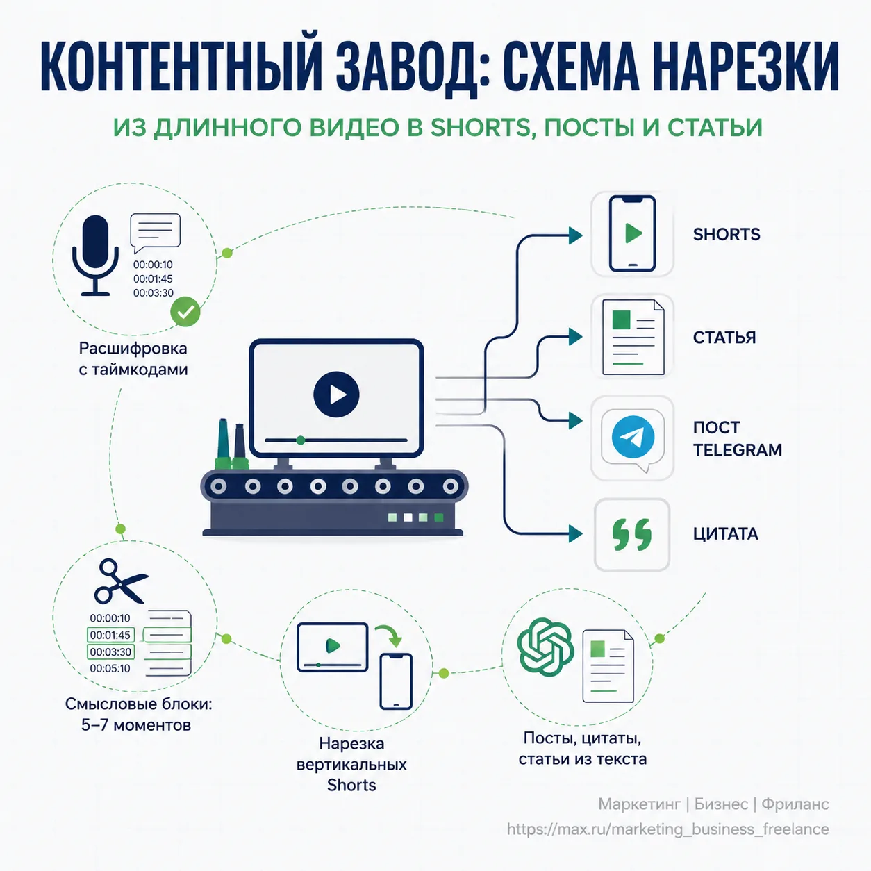 Схема «Контентный завод»
