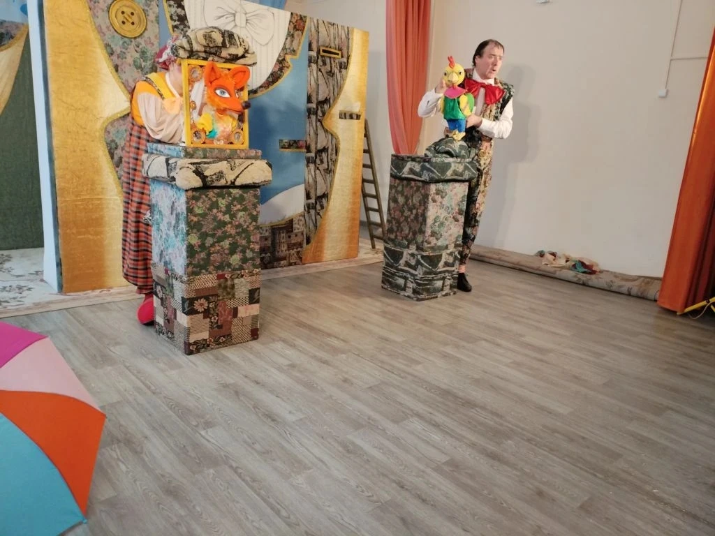 🎭 Чудеса в решете прямо в нашем детском саду!

Сегодня к нам в гости заглянул Псковский областной т