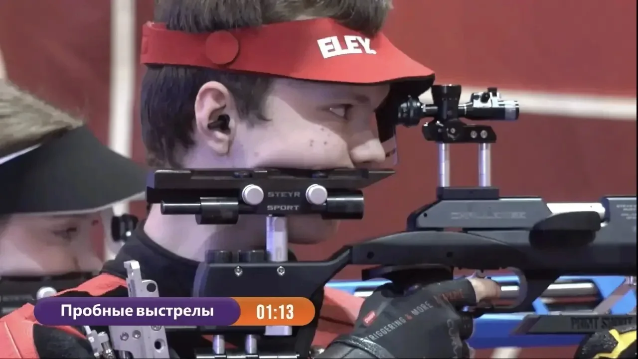 Ева Мелентьева и Семён Рекунов стали победителями Всероссийских соревнований по стрельбе из пневмати