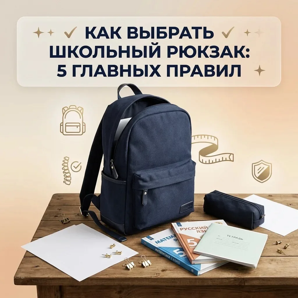 Как выбрать школьный рюкзак: 5 главных правил 🎒