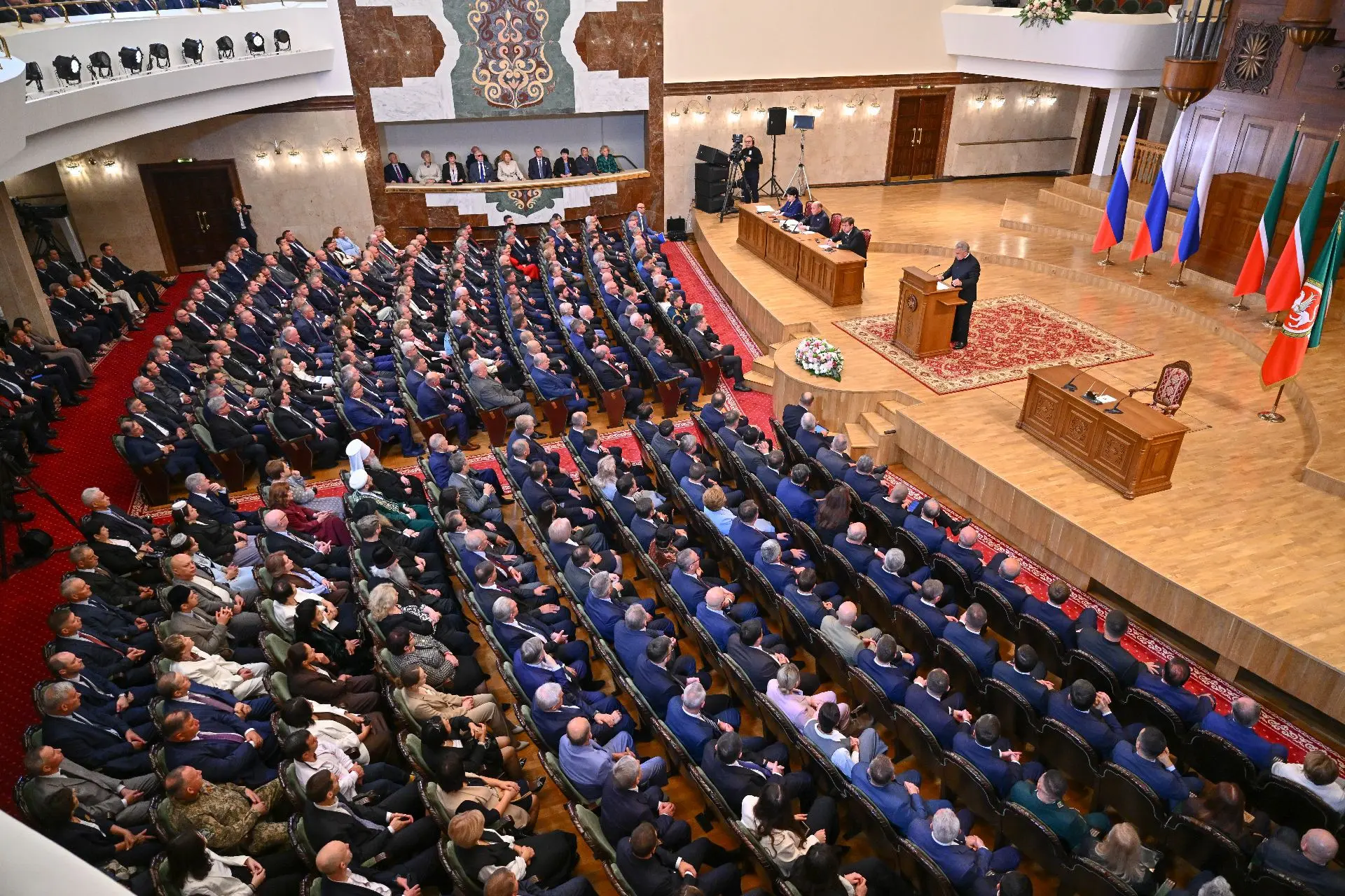 Сегодня Раис Республики Татарстан Рустам Минниханов обратился с Посланием Государственн...