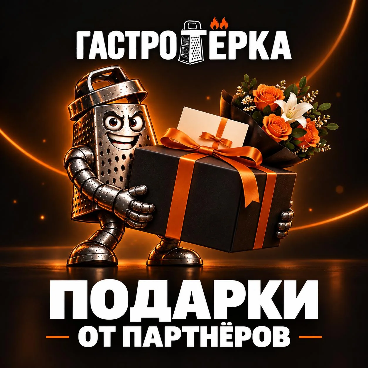 Знакомим с партнёрами «ГАСТРОТЁРКИ» 🎁