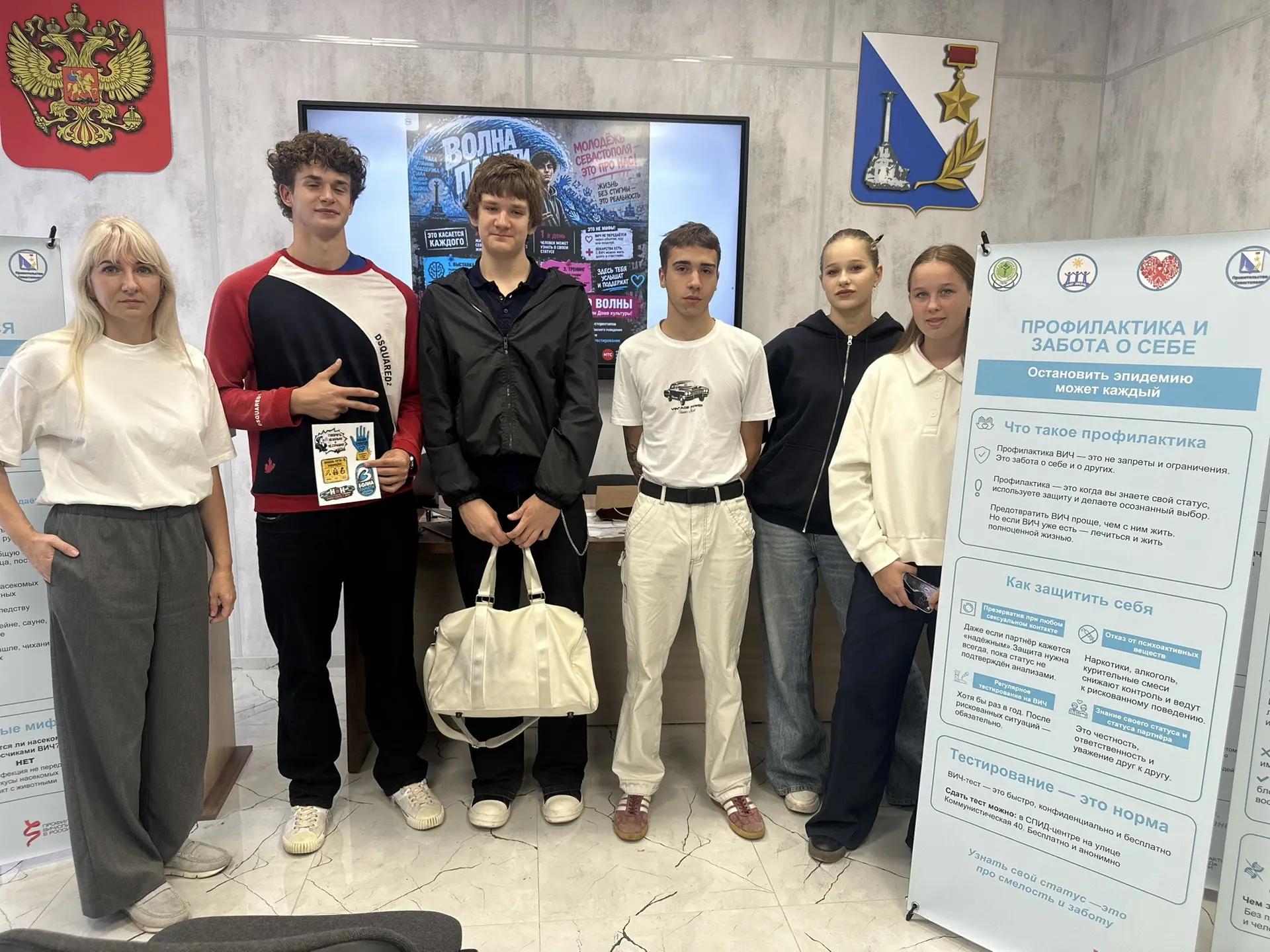 📣 В СевМК прошла интерактивная выставка проекта «Волна памяти»