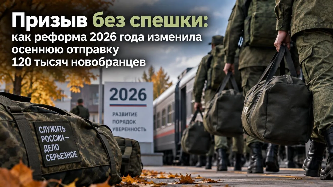 1 октября 2026 года в России официально открылась осенняя отправочная кампания. По план...