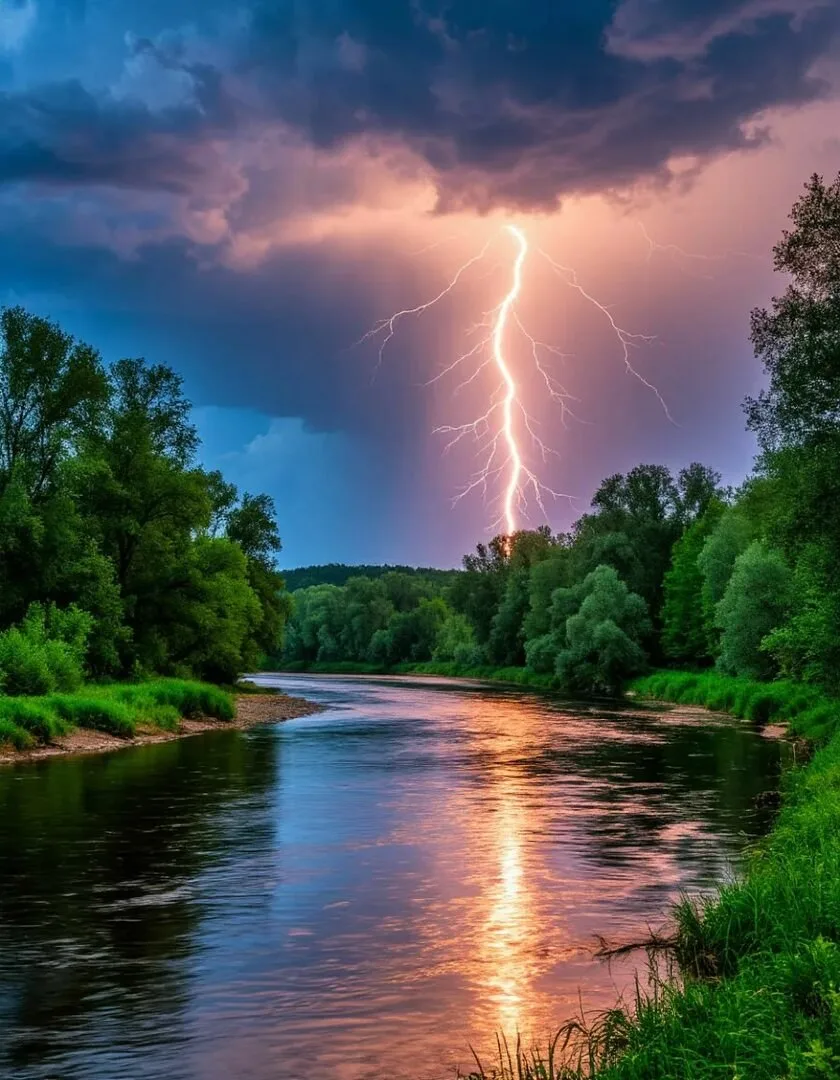 ⛈😱 В Самарской области надвигается необычная погода: грозы и жара до +32! 🔥