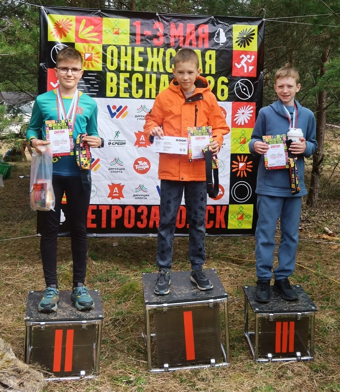 🗓 С 1 по 3 мая в Петрозаводске прошли 3-х дневные соревнования по спортивному ориентированию «ОНЕЖСК