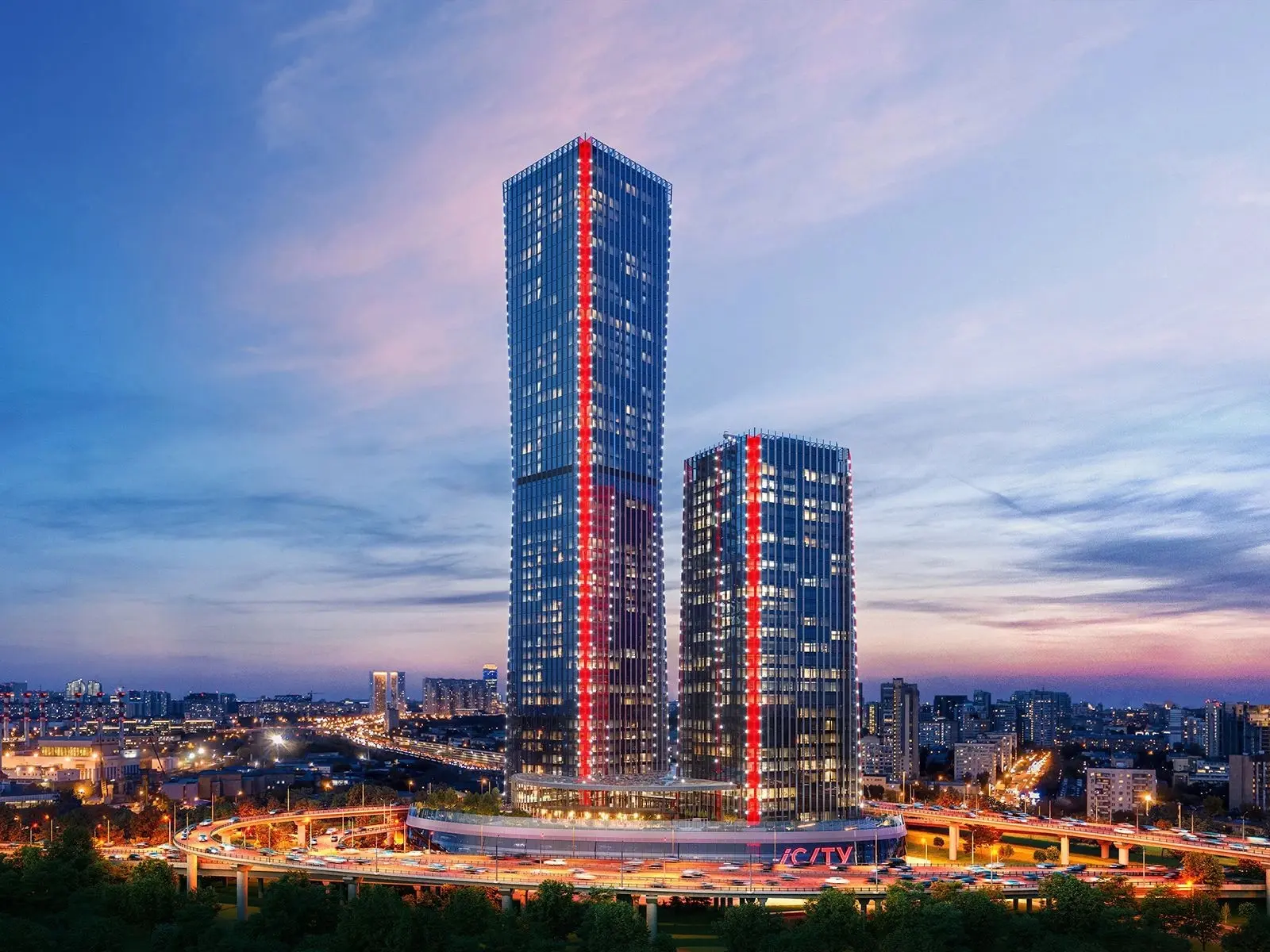 🌇 Новая бесплатная терраса с видом на Москва-Сити