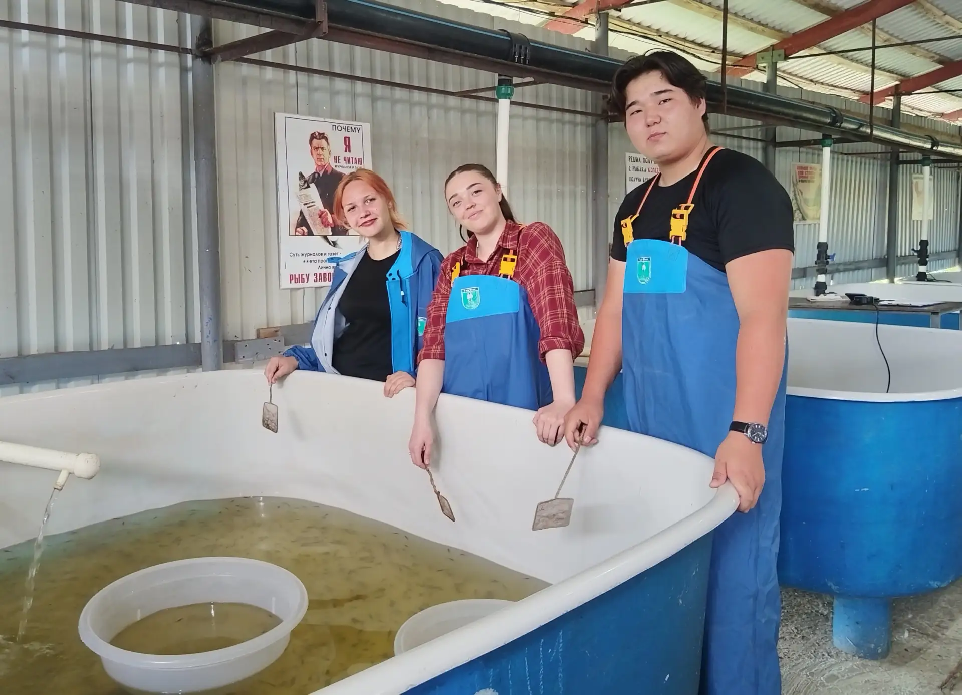 🐟 Студенты ВКМРПК Лия Сулейманова и Артур Николаев прошли стажировку (17–27 августа 20...