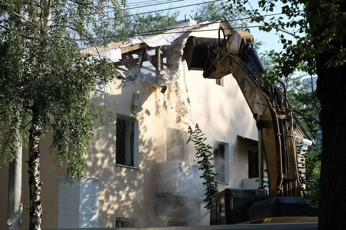 В Самаре на Безымянке начали сносить дома в зоне комплексного развития территории.