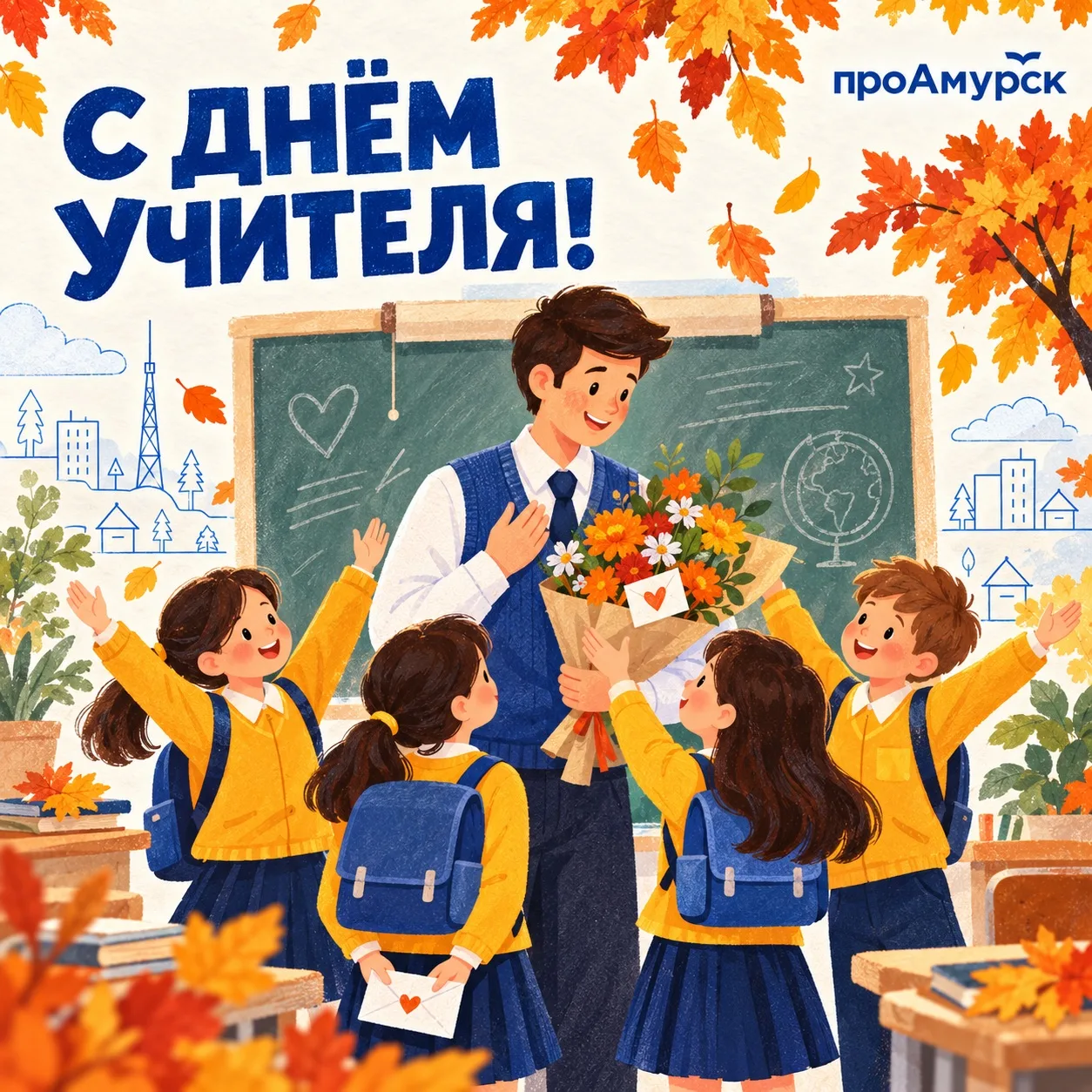 Учителя и педагоги дополнительного образования Амурского района, с профессиональным пра...