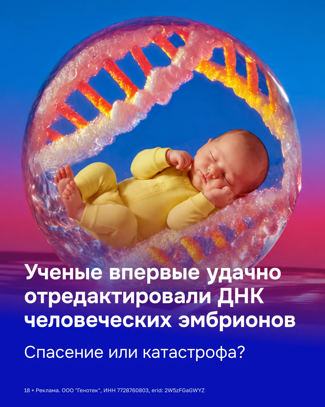 1 июня команда из Колумбийского университета сообщила о первом успешном редактировании ...