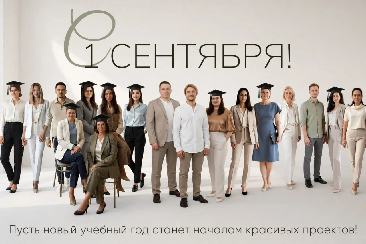 1 сентября — день новых знаний, идей и больших перемен! 🌿
