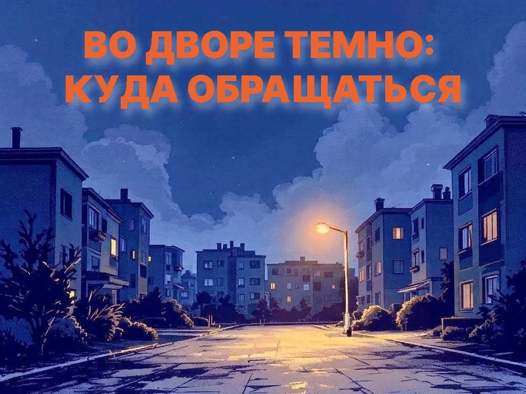 💡 Что делать, если во дворе недостаточно освещения
