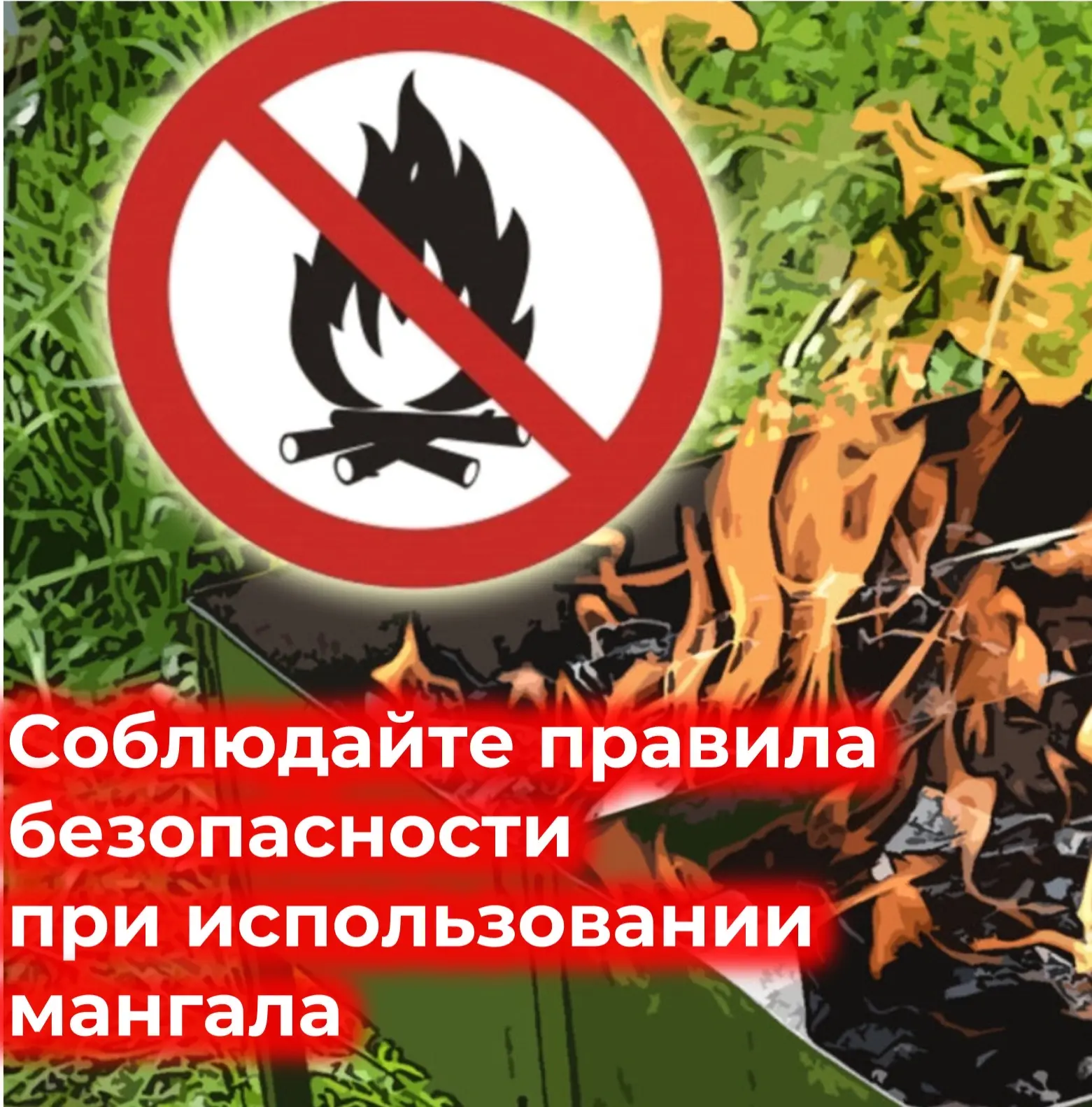 ☀️ Памятка: безопасное лето без пожаров

С приходом жары природа становится особенно уязвимой: сухая