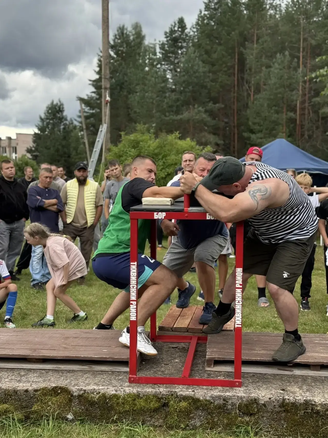 8 августа Сельские летние Спортивные игры Тихвинского района.