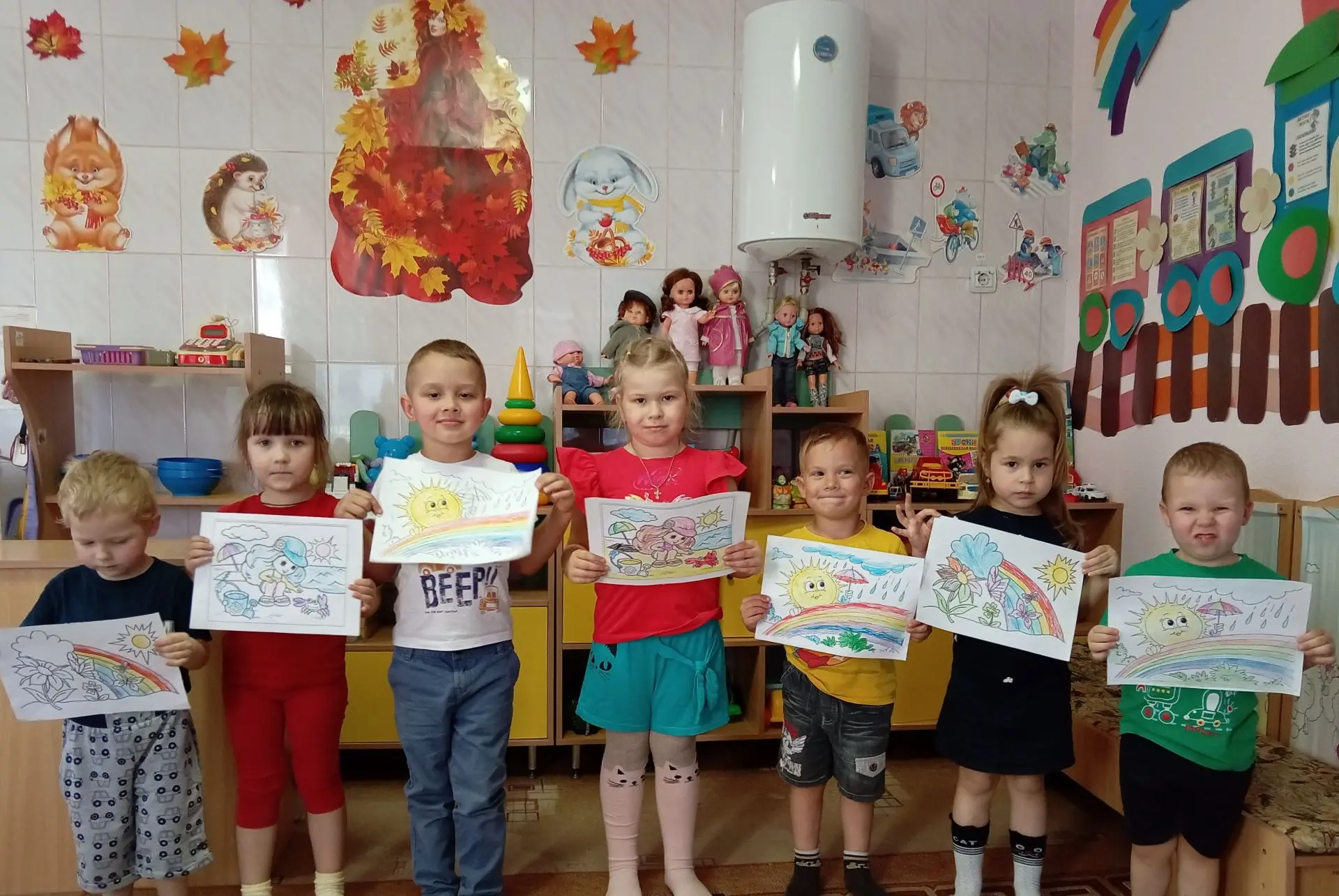 Пролетело веселое лето,