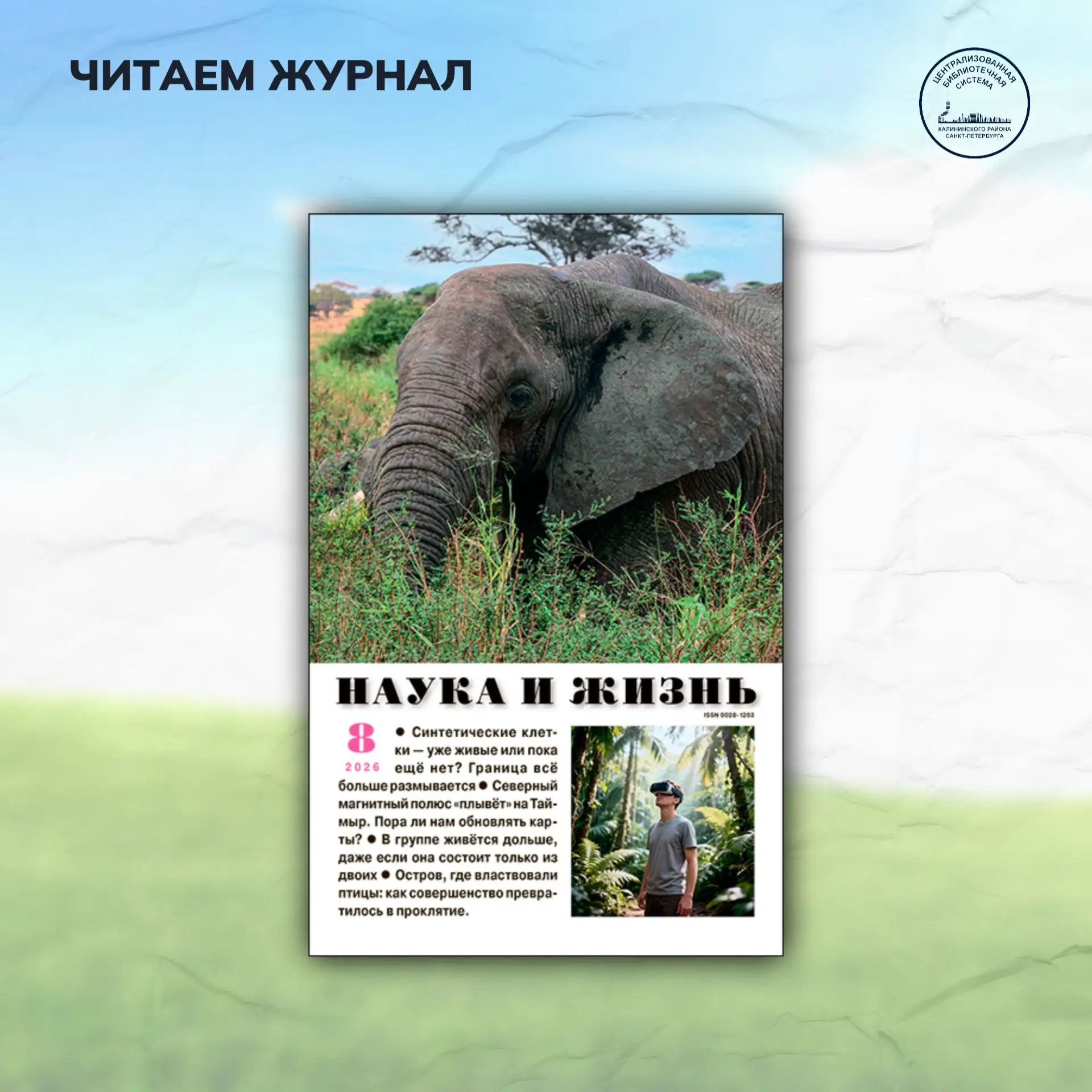 Читаем научно-популярный журнал: «Наука и жизнь»