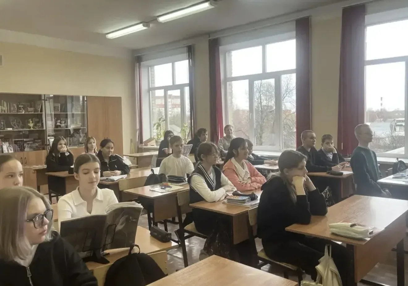 Региональная образовательная акция «Кибернеделя Первых»! 📲  Активисты «Движения Первых» МБОУ г. Пушк