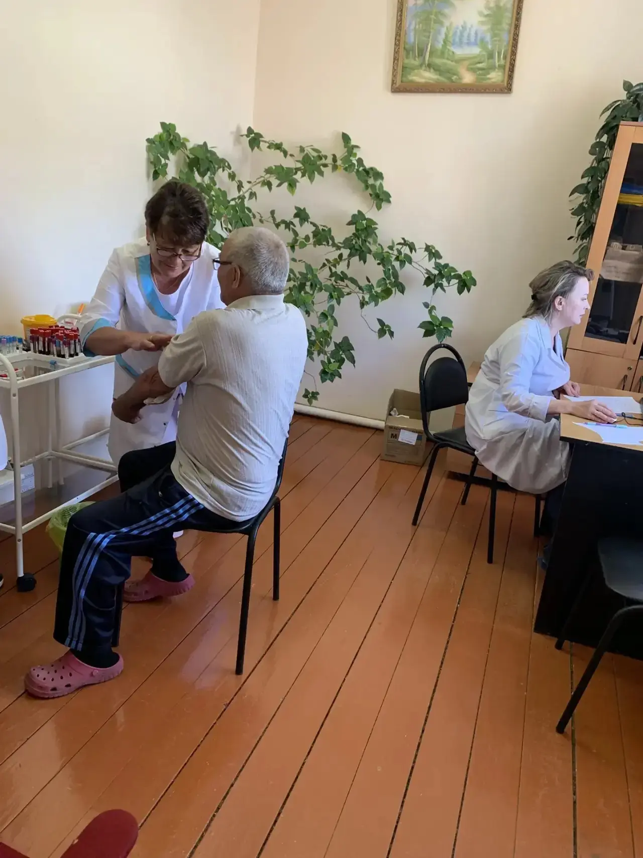 Медицинская помощь жителям села Верхнеулу-Елга