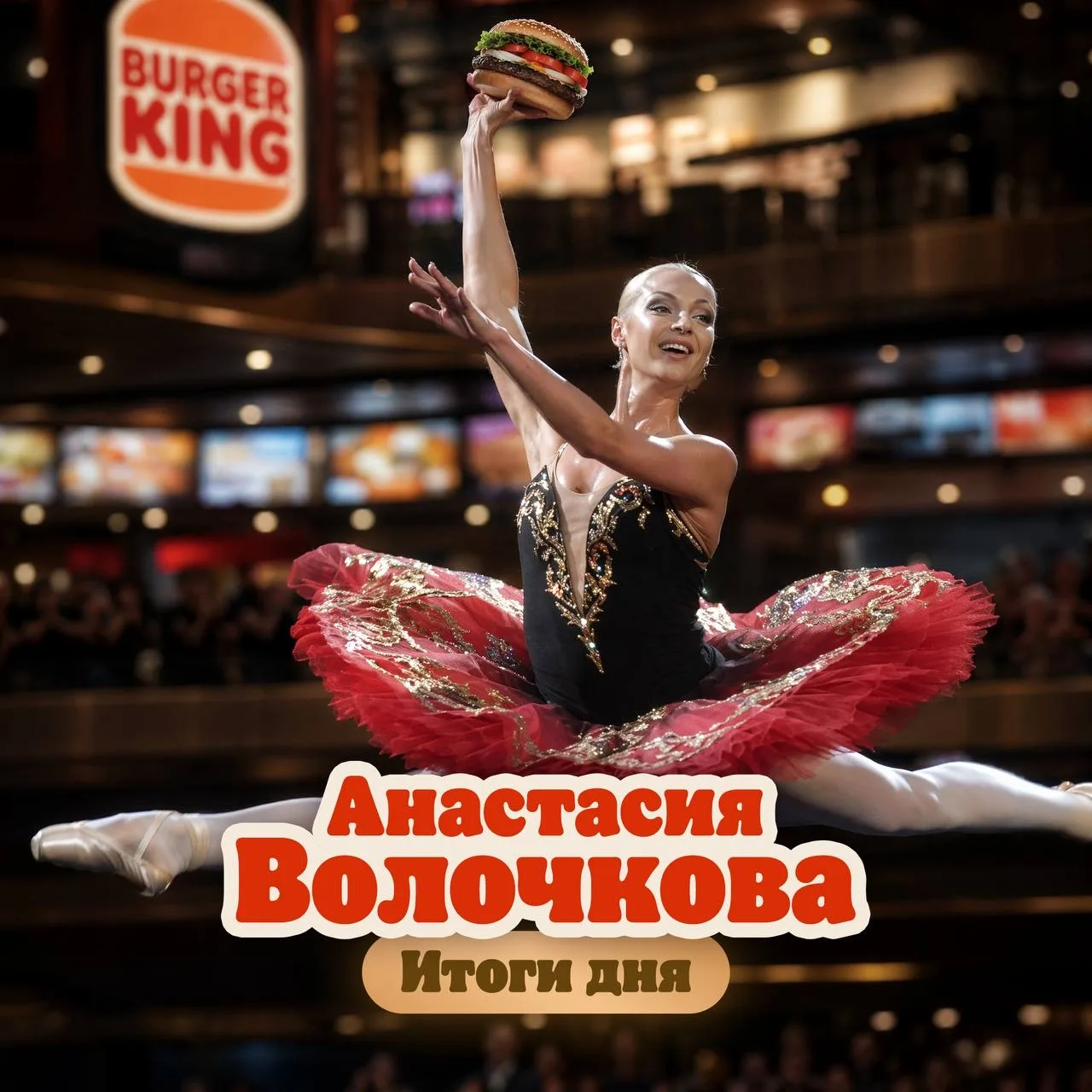 Волочкова — всё! Отведала Воппер 4 сыра и накормила им вас💛🧀