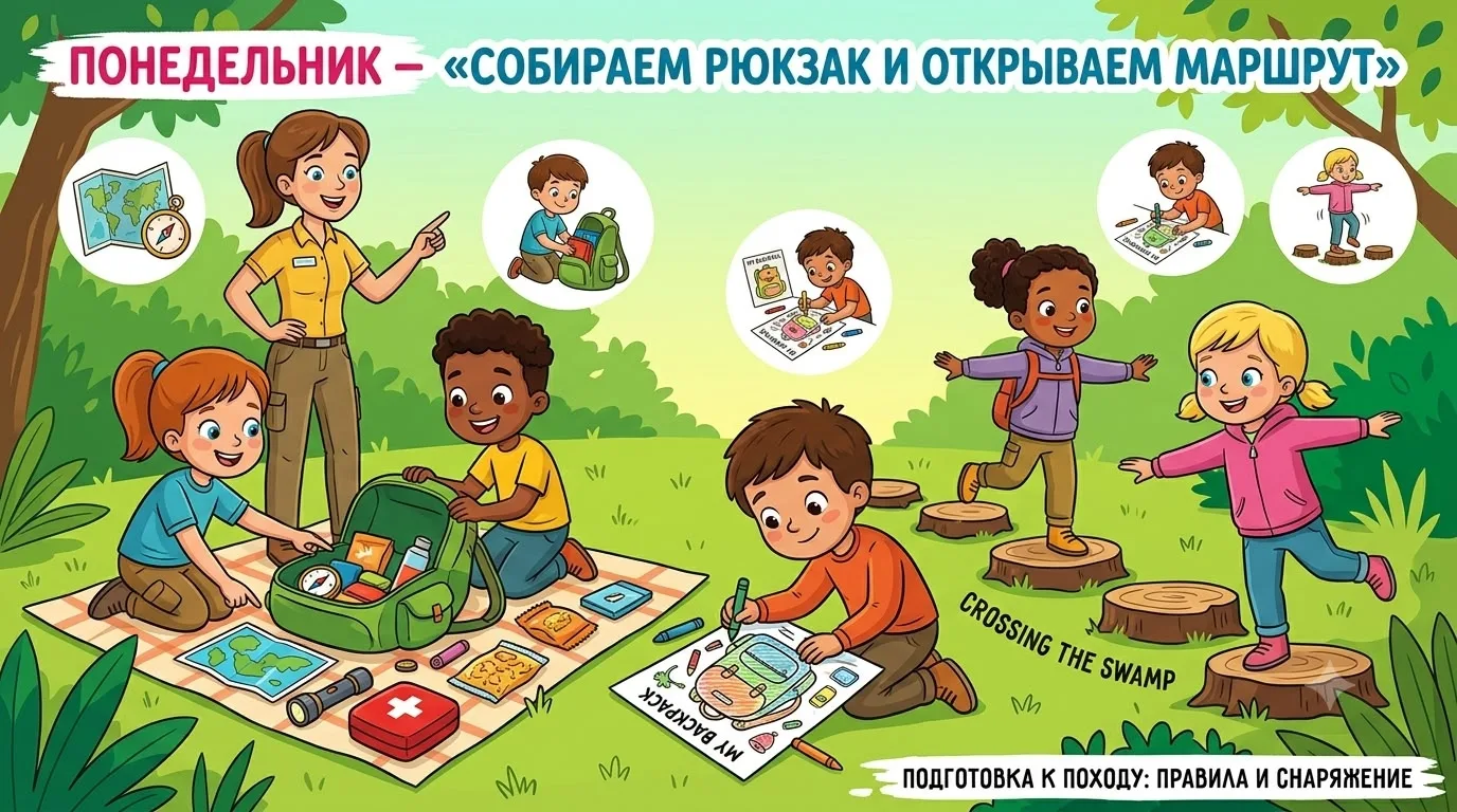 🎒"Туристический экспресс"🏕 #вкорпусенаИвановской
